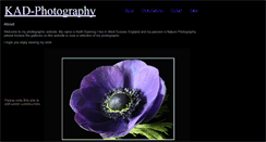 Desktop Screenshot of kad-photography.homecall.co.uk