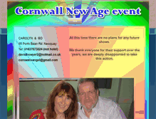 Tablet Screenshot of cornwallnewage.homecall.co.uk