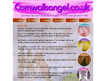 Tablet Screenshot of cornwallsangel.homecall.co.uk