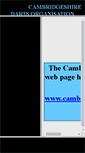 Mobile Screenshot of cambsdarts.homecall.co.uk